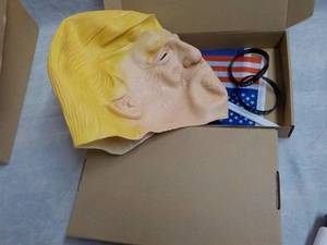 lot 136 image: 2 Trump Mask Sets...