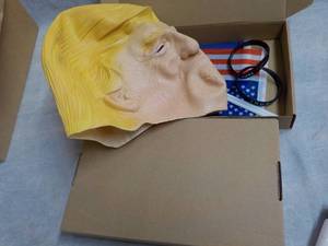 lot 137 image: 2 Trump Mask Sets...
