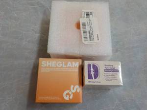 lot 150 image: Pain Relief Gel and Sheglam Neck an...
