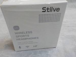 lot 152 image: St Live Wireless Sports Headphones...