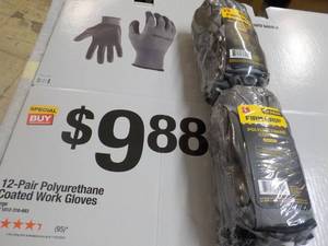 lot 171 image: 24 pair Large Size Firm Grip Polyur...