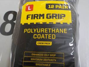 lot 172 image: 24 pair Large Size Firm Grip Polyur...