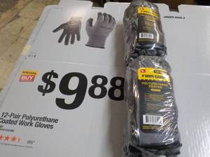 lot 173 image: 24 pair Large Size Firm Grip Polyur...