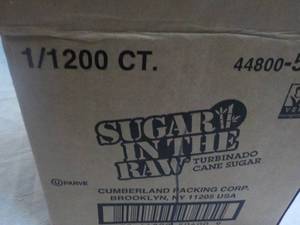 lot 194 image: Case of 1200 Packets Sugar in the R...