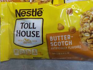 lot 202 image: 5 bags Butterscotch 11 oz Morsels...