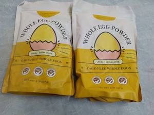 lot 206 image: 2 pkgs Whole Egg Powder...