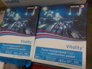 lot 12 image: Xerox 5000 Sheets Vitality Pastel 8...