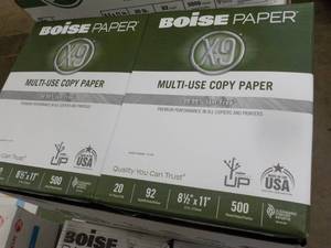 lot 18 image: Boise 5000 Sheets White 8.5 x 11 C...