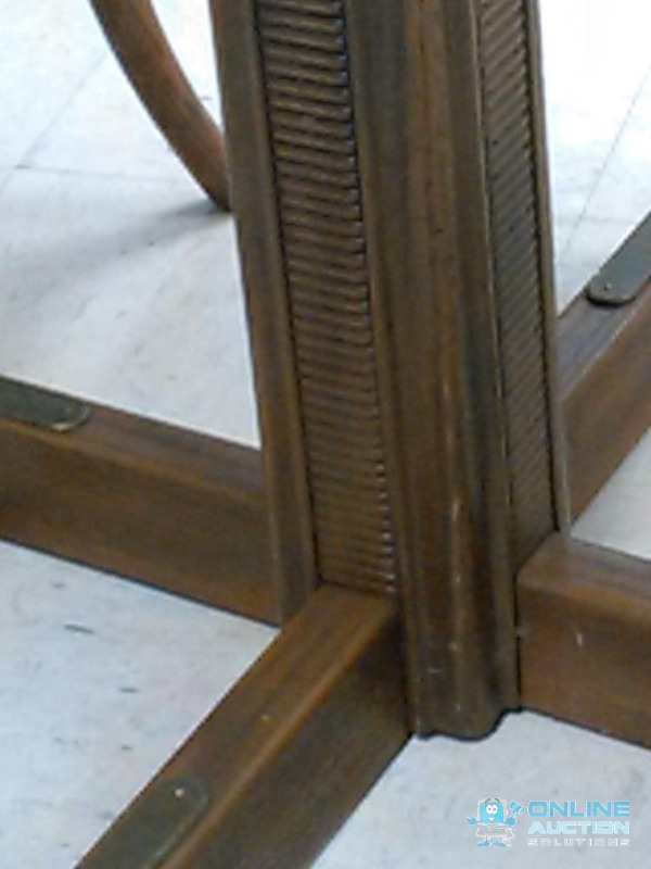 VINTAGE BAR TABLE WITH 2 WICKER RATAN CHAIRS