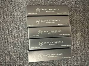 5 Savvy Minerals Lipstick Tubes - On A Whim