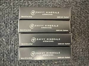 lot 26 image: 4 Savvy Minerals Lipstick Tubes - Daydream