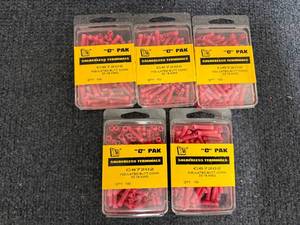 lot 64 image: 5 X 100Ct Packs Of Solderless Terminals