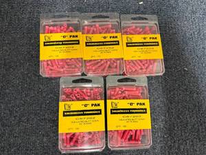 lot 65 image: 5 X 100Ct Packs Of Solderless Terminals
