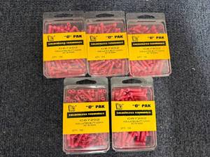 lot 67 image: 5 X 100Ct Packs Of Solderless Terminals