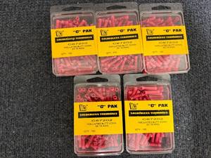 lot 68 image: 5 X 100Ct Packs Of Solderless Terminals