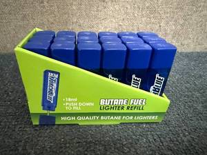 lot 70 image: 18Ct Of Butane Lighter Refills