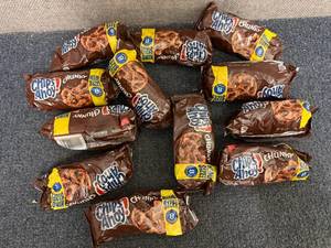 lot 237 image: 12 Packs Of Chips Ahoy Chunky Cookies