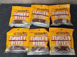 lot 242 image: 6 Bags Of Old Wisconsin Turkey Bites