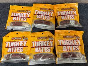 lot 243 image: 6 Bags Of Old Wisconsin Turkey Bites