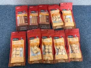 lot 79 image: 10 Packs Of Ol Roy Jerky Sticks Dog Chews