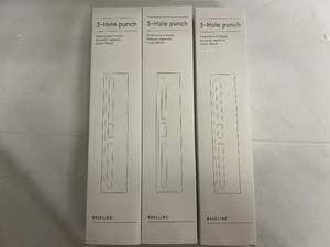 lot 331 image: 3 Baseline 3-Hole Punchers