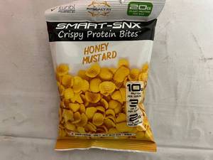 lot 360 image: 3 x 12ct Boxes of Smart-Snx Crispy Protein Bites - Honey Mustard