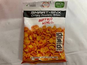 lot 364 image: 3 x 12ct Boxes of Smart-Snx Crispy Protein Bites - Buffalo Blue Cheese