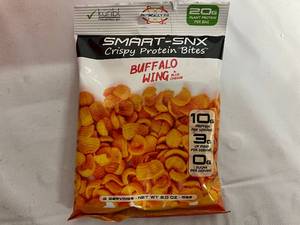 lot 366 image: 3 x 12ct Boxes of Smart-Snx Crispy Protein Bites - Buffalo Blue Cheese