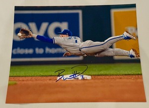 lot 22 image: Bobby Witt Signed 8x10 Baseball Phtoto With COA