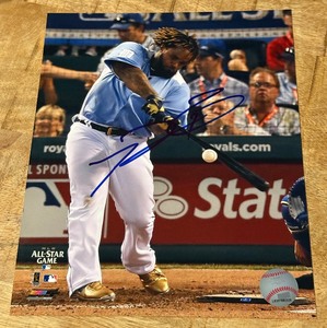 lot 94 image: Prince Fielder Autographed 8x10 All-Star Game Photo