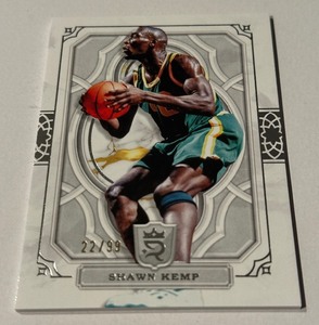 lot 127 image: Shawn Kemp 99 2024 Topps Royalty Point #92 Basketball Card
