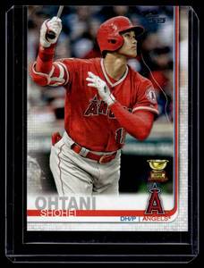 lot 134 image: Shohei Ohtani Rookie Cup  2019 Topps #1 Los Angeles Angels Baseball Card