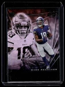 lot 149 image: Justin Jefferson RC 2020 Playoff Illusions #22 Minnesota Vikings Football Card