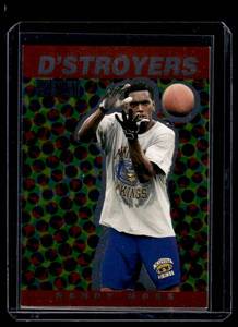 lot 162 image: Randy Moss RC Insert  1998 Skybox Premium DStroyers #4 Minnesota Vikings Football Card