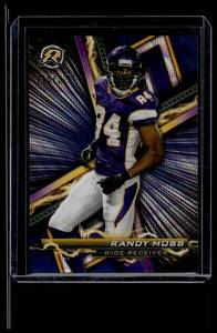 lot 166 image: Randy Moss 225 Refractor  2023 Topps Composite #59 Minnesota Vikings Football Card
