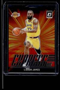 lot 187 image: LeBron James Express Lane Insert  2025 Donruss Optic #2 Los Angeles Lakers Basketball Card