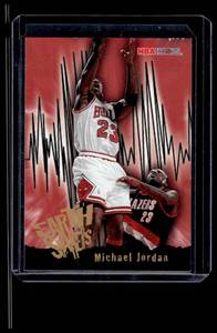 lot 194 image: Michael Jordan  1995 Hoops #358 Chicago Bulls Basketball Card