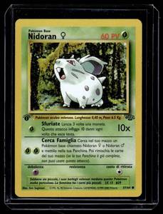 lot 203 image: Nidoran 1st Edition    #57  Pokemon Card