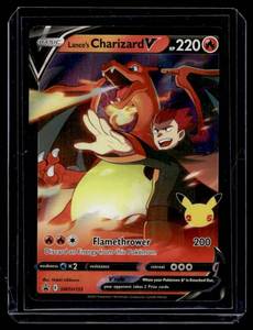 lot 206 image: Charizard V Holo  2021  #133  Pokemon Card