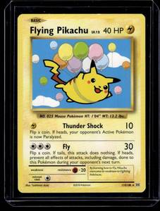 lot 209 image: Flying Pikachu Holo  2016 XY - Evolutions #110 BasicRare Secret Pokemon Card