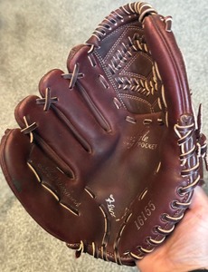 lot 226 image: New Old Stock Ted Williams Brand Left Handed Vintage Baseball Glove