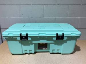 lot 204 image: Plano 37in. XXL Storage Box with Wheels, Model #1819-00 (Slightly Dirty)