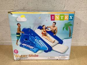 lot 127 image: Intex Kool Splash Inflatable Play Center Swimming Pool Water Slide