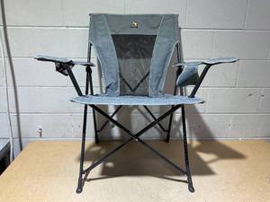lot 221 image: GCI Outdoor Comfort Pro Rocker Outdoor Rocking Chair with Beverage Holder