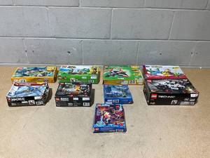 lot 238 image: LOT OF 9 Lego Sets