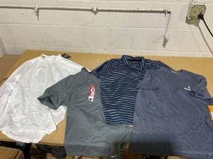 lot 193 image: LOT OF 4 Mens Shirts Size XL