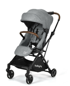 lot 13 image: Costway 2-in-1 Convertible Aluminum Baby Stroller with Adjustable Canopy