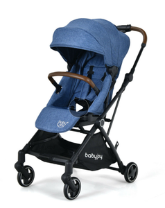 lot 14 image: Costway 2-in-1 Convertible Aluminum Baby Stroller with Adjustable Canopy
