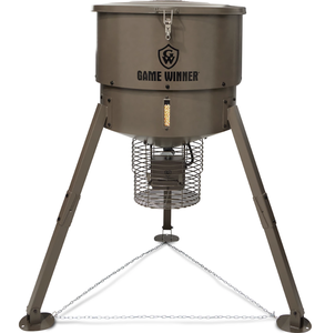 lot 25 image: Game Winner Low-Boy 450 lb Feeder (Damaged)