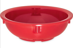 lot 36 image: LOT OF 46 Kingline Melamine Nappie Bowl 10 oz - Red